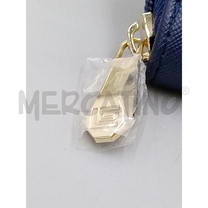 PORTA FOGLIO GUY LAROCHE BLU CHIUSURA ZIP  | Mercatino dell'Usato Moncalieri bengasi 5