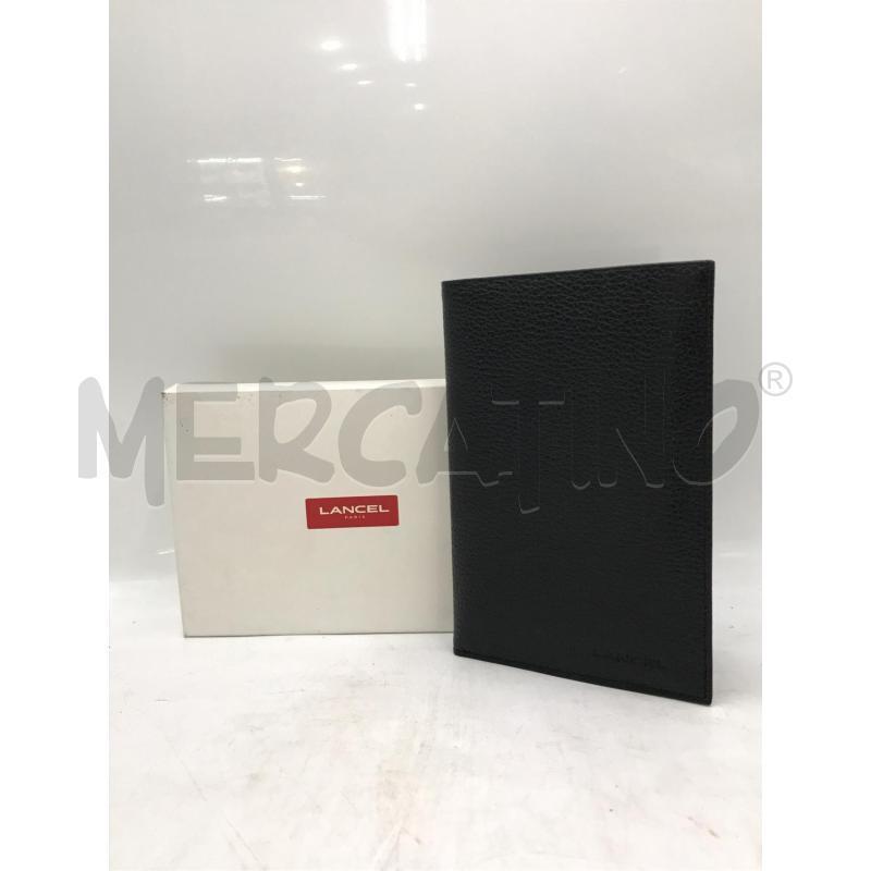 PORTA FOGLIO LANCEL NERO PELLE | Mercatino dell'Usato Moncalieri bengasi 1