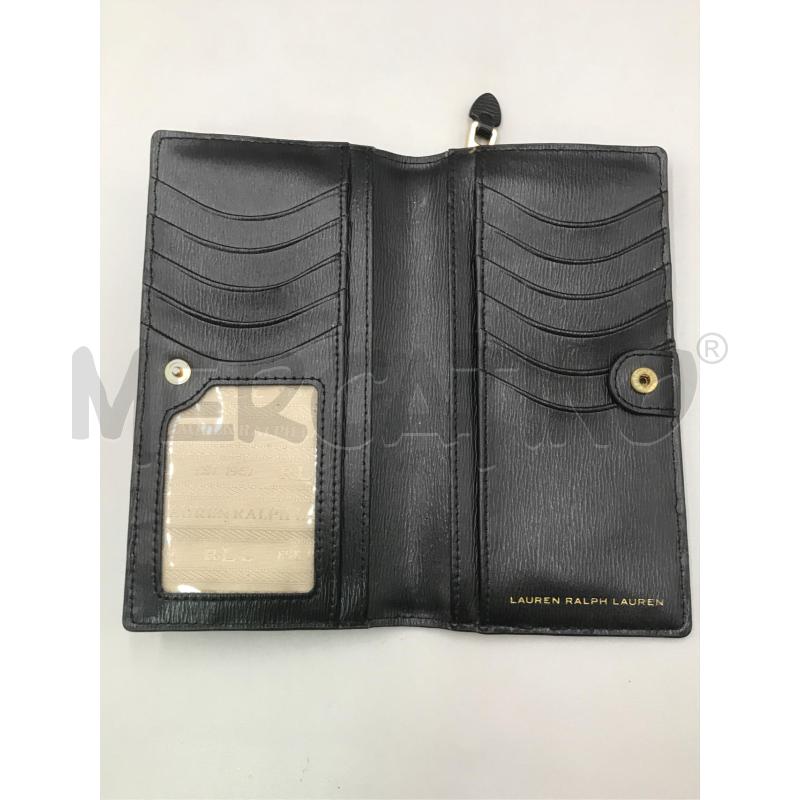 PORTA FOGLIO LAUREN RALPH LAUREN NERO | Mercatino dell'Usato Moncalieri bengasi 3