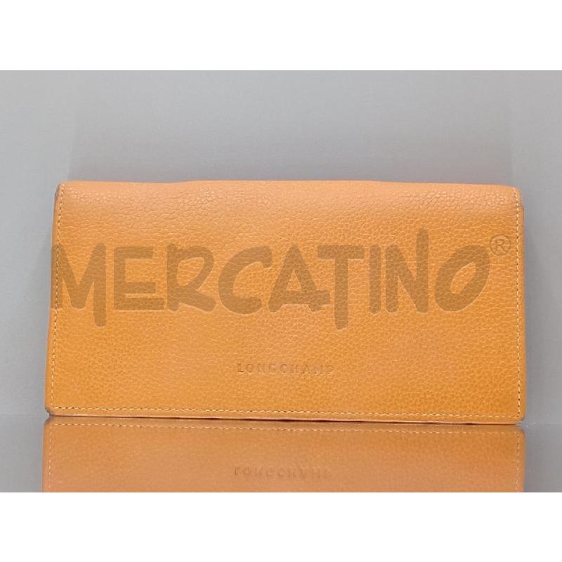 PORTA FOGLIO LONGCHAMP ARANCIONE | Mercatino dell'Usato Moncalieri bengasi 1
