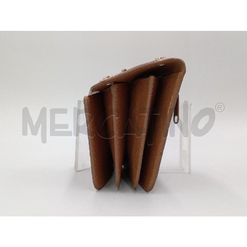 PORTA FOGLIO PELLE MAX MARA MARRONE CON FIBBIA ACCIAIO | Mercatino dell'Usato Moncalieri bengasi 4
