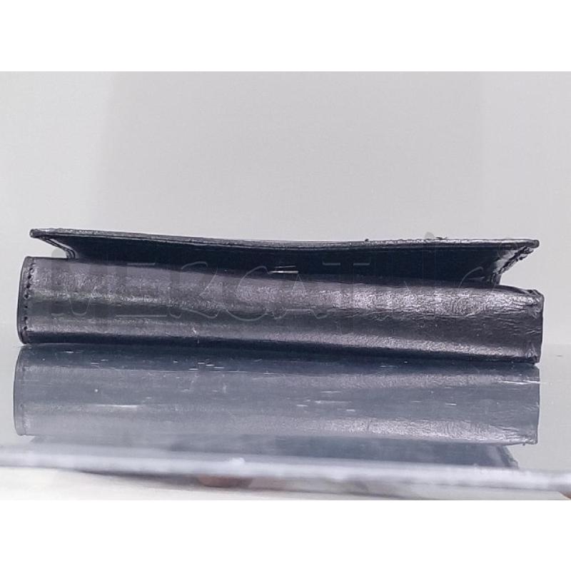 PORTA FOGLIO PELLE MONTANA BLU NERO | Mercatino dell'Usato Moncalieri bengasi 3