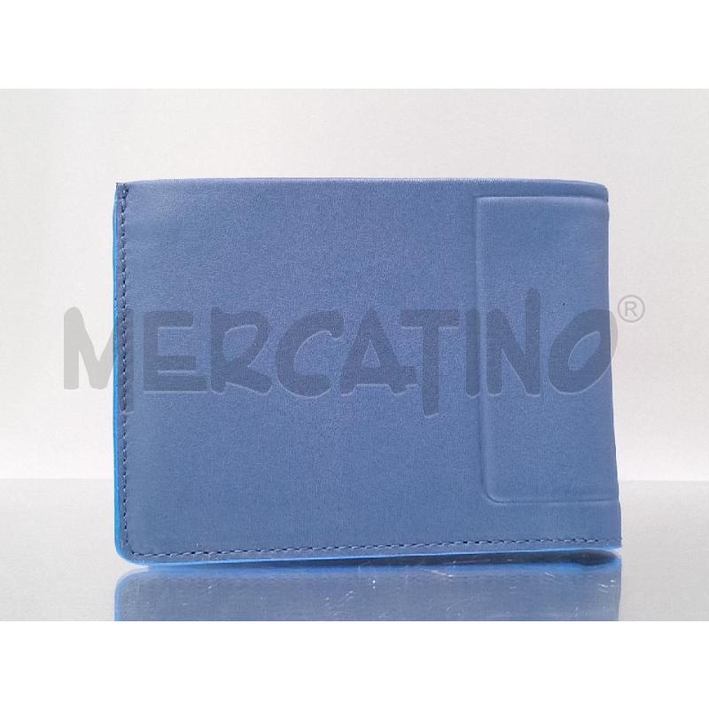 PORTA FOGLIO PIQUADRO BLU AVIO | Mercatino dell'Usato Moncalieri bengasi 2