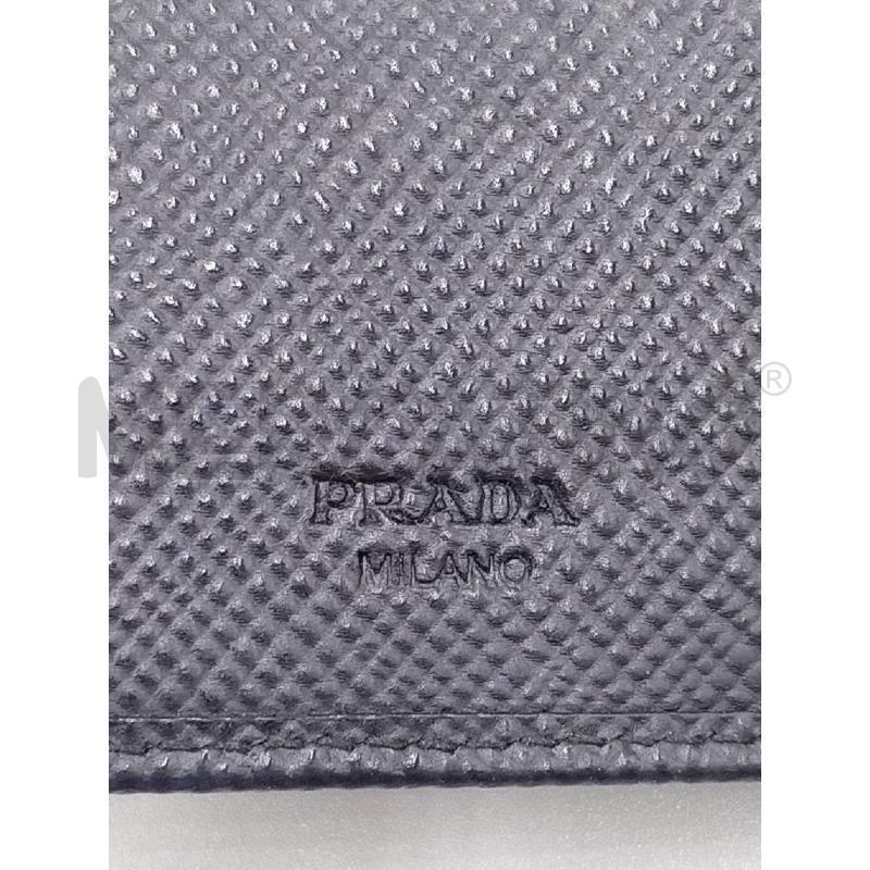 PORTA FOGLIO PRADA NERO  | Mercatino dell'Usato Moncalieri bengasi 5