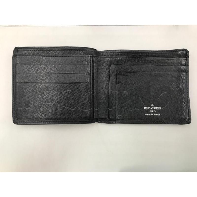 PORTA FOGLIO UOMO LOUIS VUITTON NERO CLASSICO  | Mercatino dell'Usato Moncalieri bengasi 3