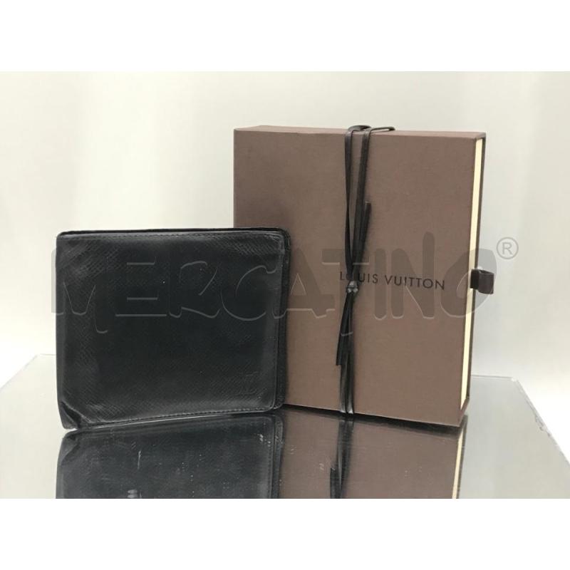 PORTA FOGLIO UOMO LOUIS VUITTON NERO CLASSICO  | Mercatino dell'Usato Moncalieri bengasi 5