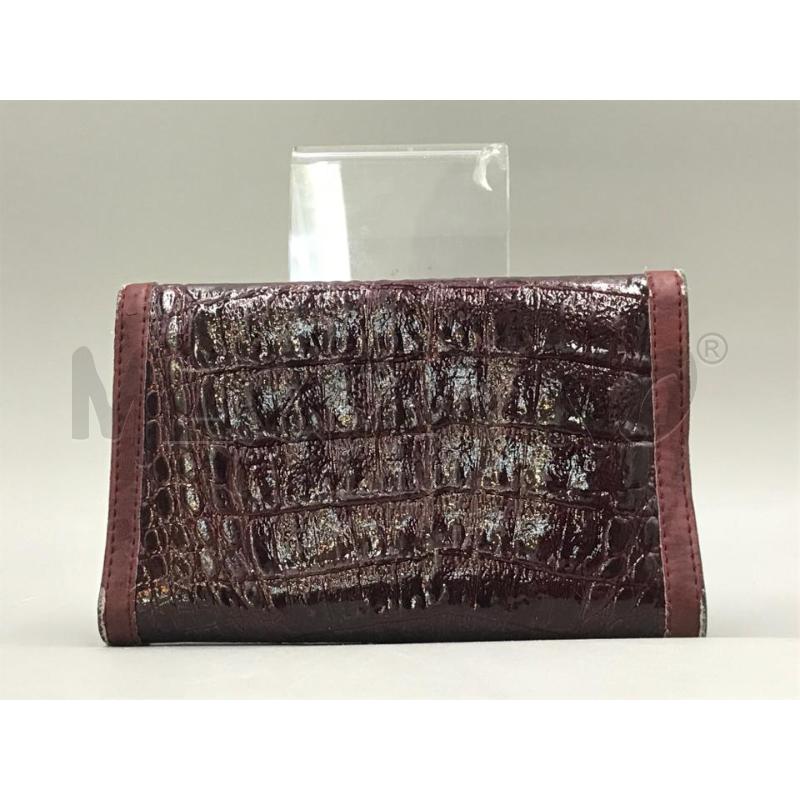 PORTA FOGLIO VALENTINO BORDEAUX VERNICE | Mercatino dell'Usato Moncalieri bengasi 2