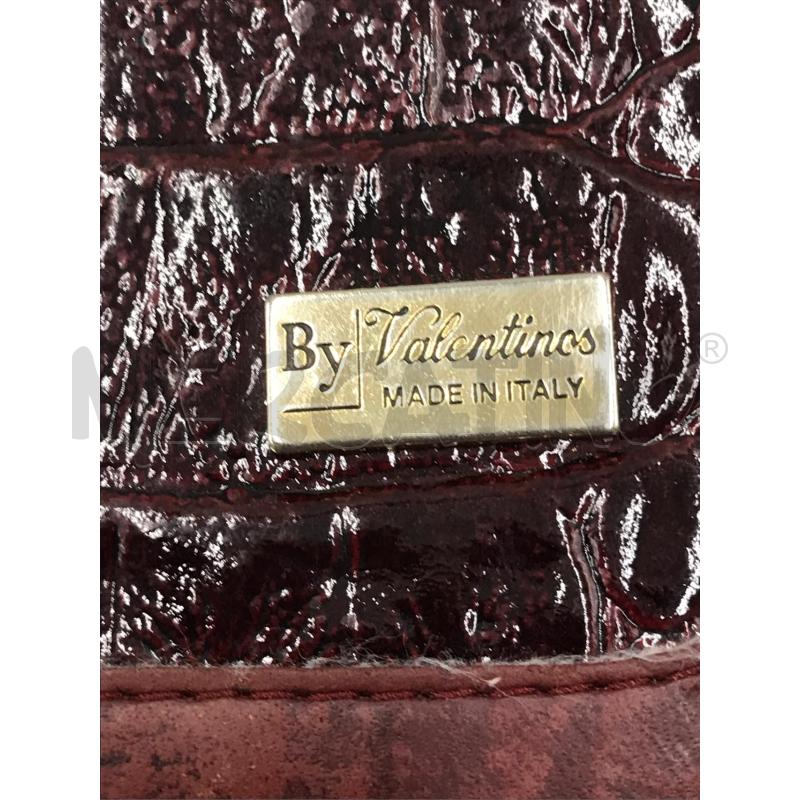 PORTA FOGLIO VALENTINO BORDEAUX VERNICE | Mercatino dell'Usato Moncalieri bengasi 3
