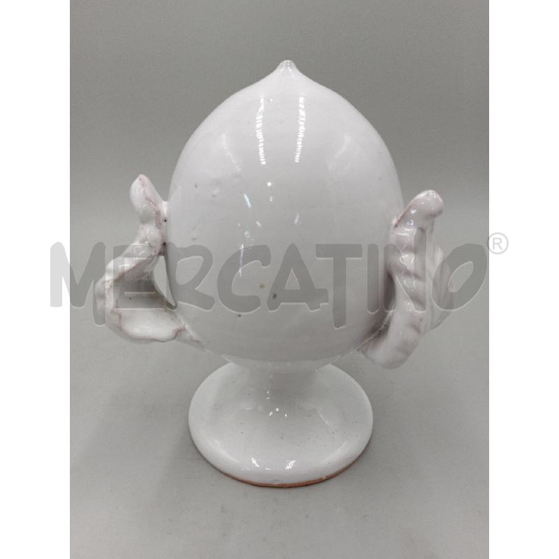 PORTA FORTUNA CERAMICA BIANCA PIGNA ??? | Mercatino dell'Usato Moncalieri bengasi 1