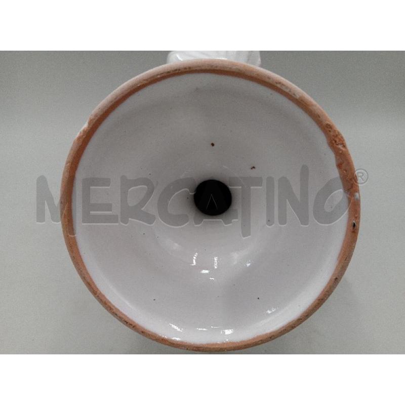 PORTA FORTUNA CERAMICA BIANCA PIGNA ??? | Mercatino dell'Usato Moncalieri bengasi 4