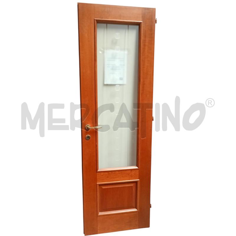 PORTA INTERNA LEGNO CON VETRI 70 CM | Mercatino dell'Usato Moncalieri bengasi 2