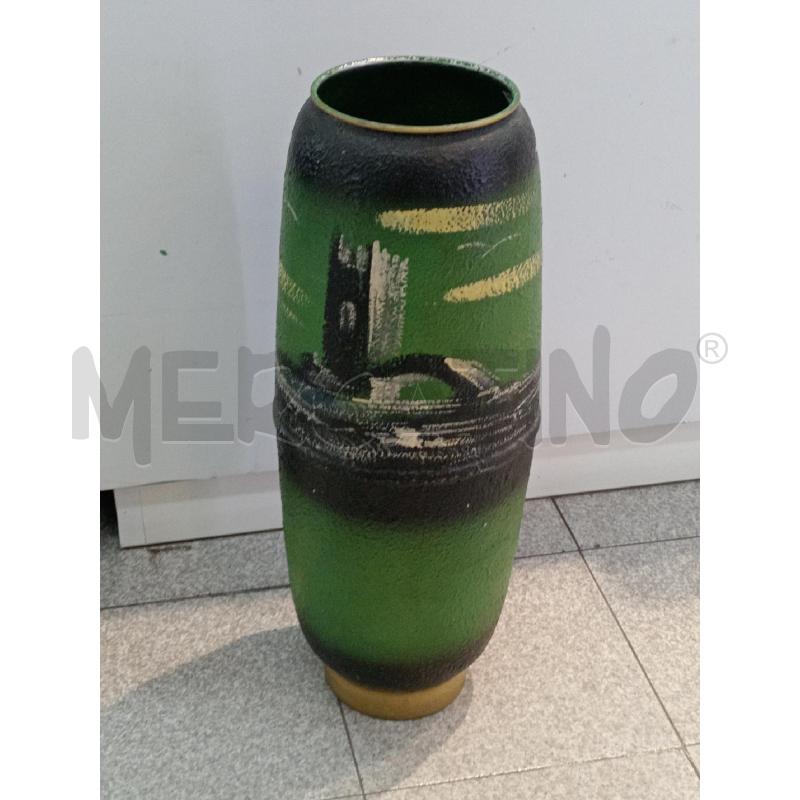 PORTA OMBRELLI ALLUMINIO DECORATO H. 65 | Mercatino dell'Usato Moncalieri bengasi 1