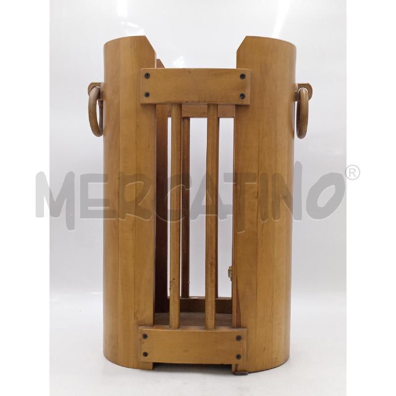 PORTA OMBRELLI LEGNO DESIGN VINTAGE  | Mercatino dell'Usato Moncalieri bengasi 1