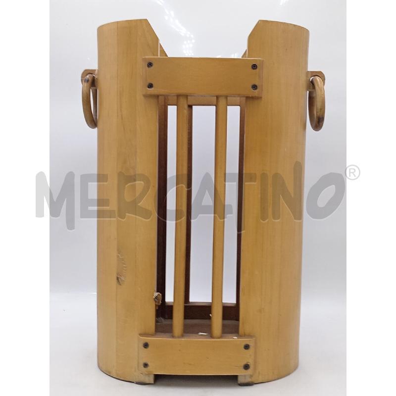 PORTA OMBRELLI LEGNO DESIGN VINTAGE  | Mercatino dell'Usato Moncalieri bengasi 2