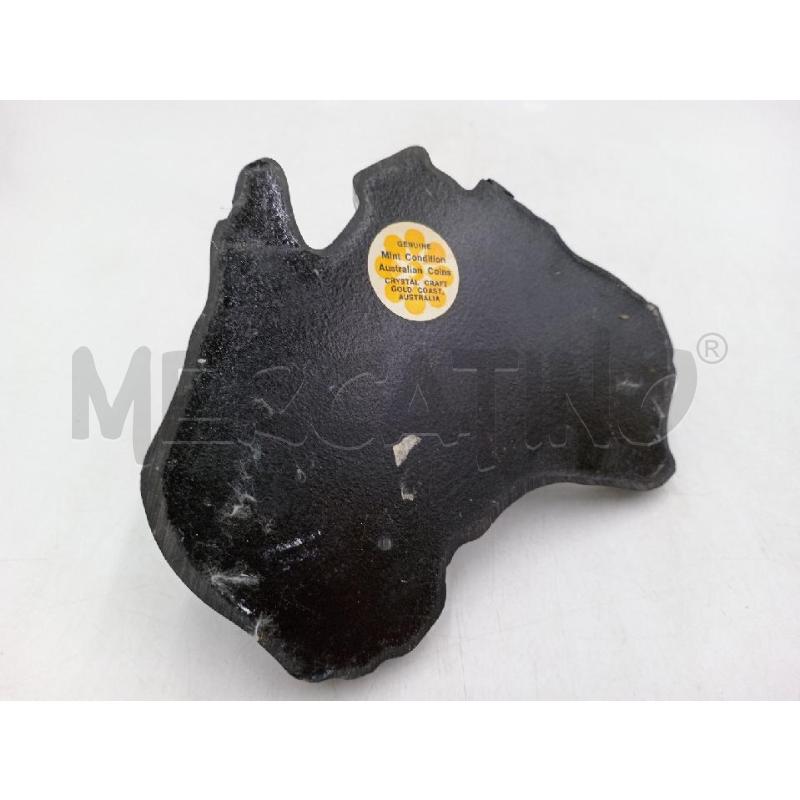 PORTA PENNE DA TAVOLO RESINA C/MONETE AUSTRALIANE  | Mercatino dell'Usato Moncalieri bengasi 4