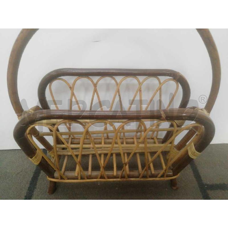 PORTA RIVISTE BAMBOO CURVO  | Mercatino dell'Usato Moncalieri bengasi 2