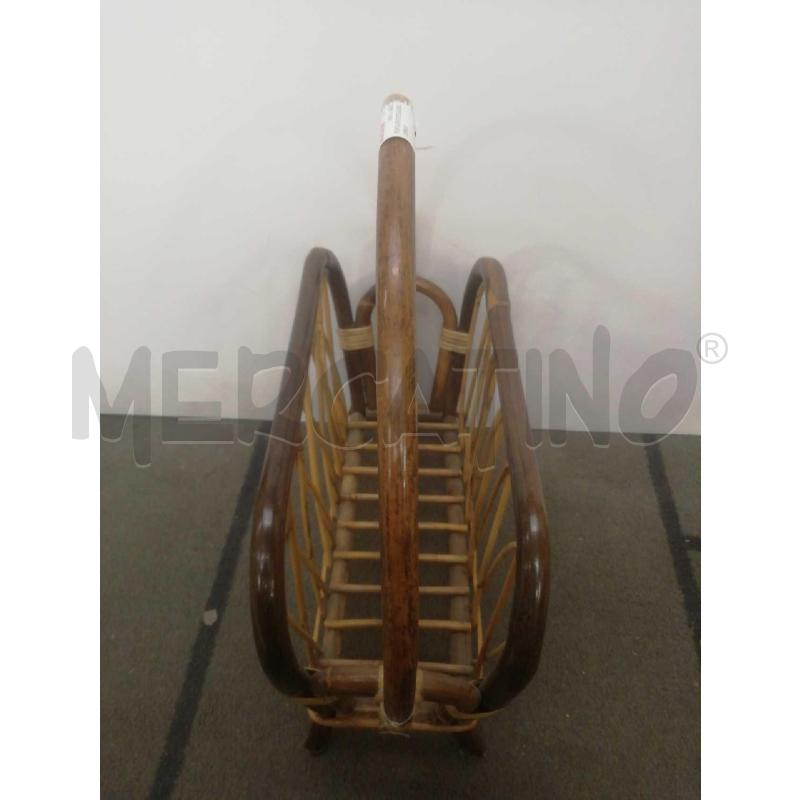 PORTA RIVISTE BAMBOO CURVO  | Mercatino dell'Usato Moncalieri bengasi 3