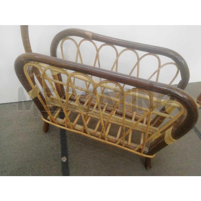 PORTA RIVISTE BAMBOO CURVO  | Mercatino dell'Usato Moncalieri bengasi 4