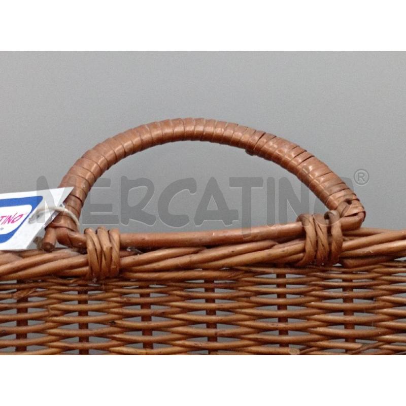 PORTA RIVISTE  VIMINI VINTAGE  | Mercatino dell'Usato Moncalieri bengasi 2