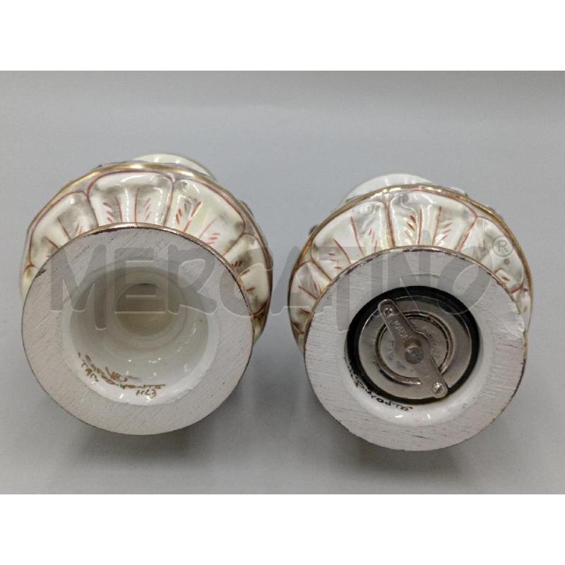 PORTA SALE+MACCINAPEPE CERAMICA CAPODIMONTE | Mercatino dell'Usato Moncalieri bengasi 5