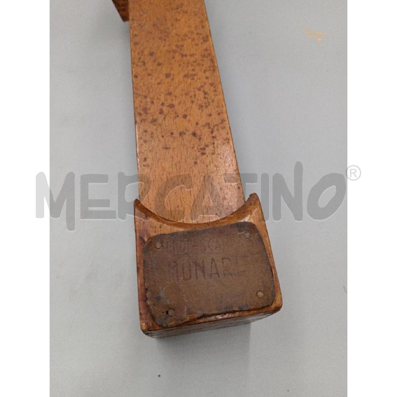 PORTA SCARPONI SCI VINTAGE LEGNO | Mercatino dell'Usato Moncalieri bengasi 2