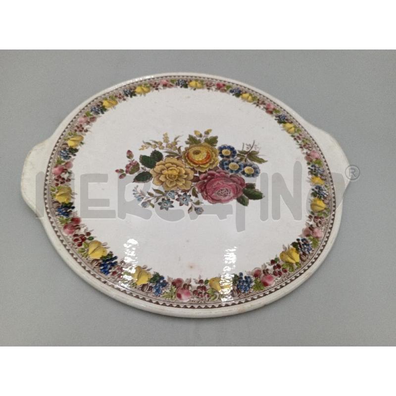 PORTA TORTA CERAMICA VILLEROY & BOCH DECORO FLOREALE  | Mercatino dell'Usato Moncalieri bengasi 1