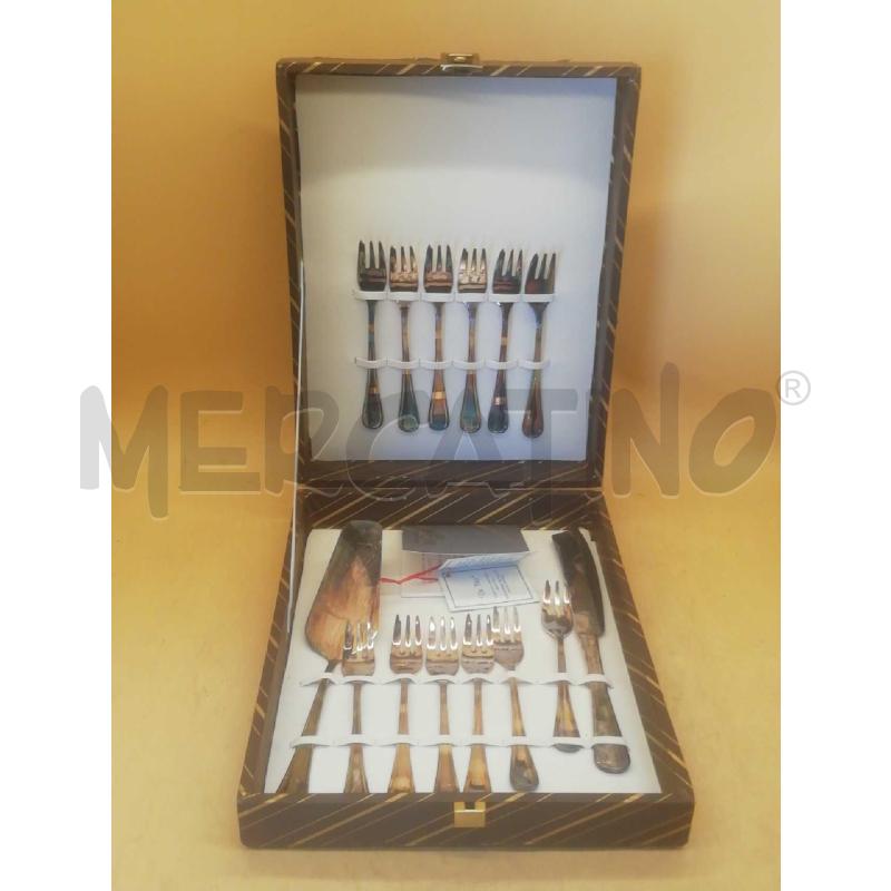 POSATE PZ. 12 DOLCE SILVER SCATOLA GATTA DELUX | Mercatino dell'Usato Moncalieri bengasi 1