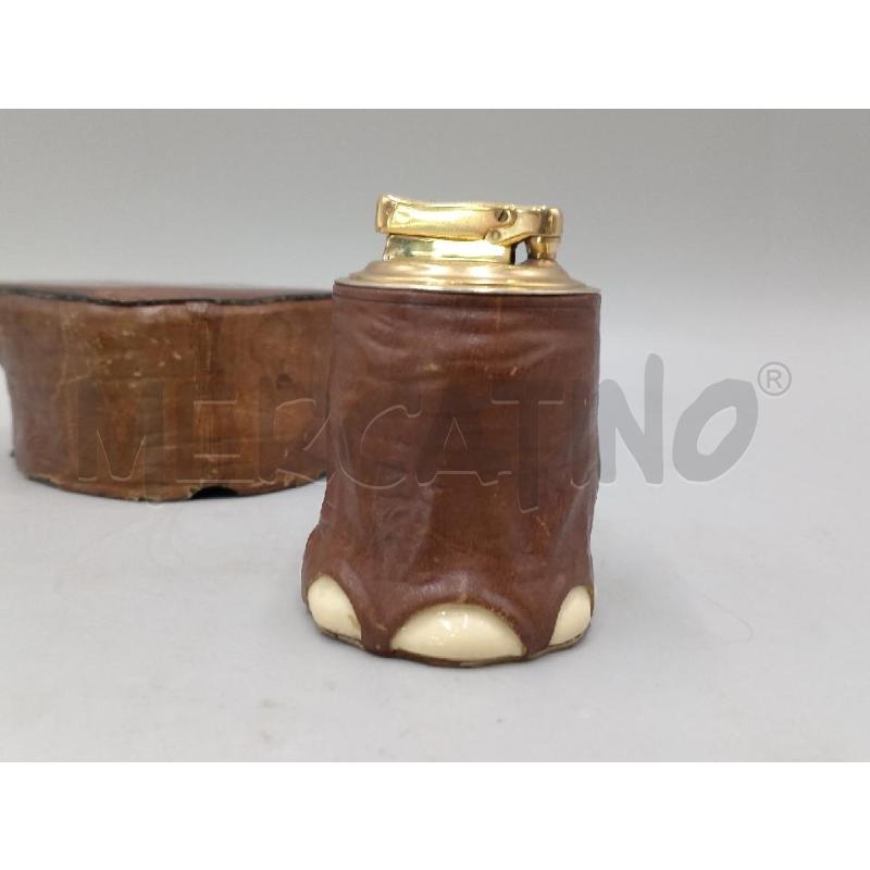POSA CENERE+ACCENDINO+PORTASIGARETE ZAMPA DI ELEFANTE CERAMICA A.DIOMEDI | Mercatino dell'Usato Moncalieri bengasi 5