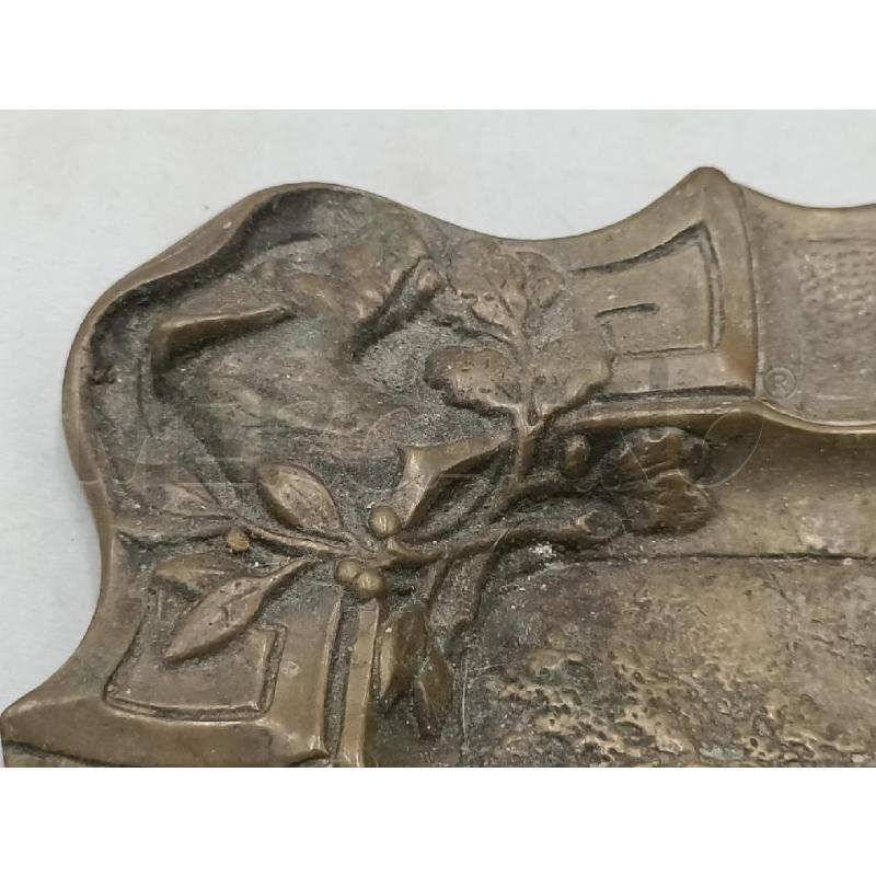 POSA CENERE BRONZO SCENA CACCIA | Mercatino dell'Usato Moncalieri bengasi 5