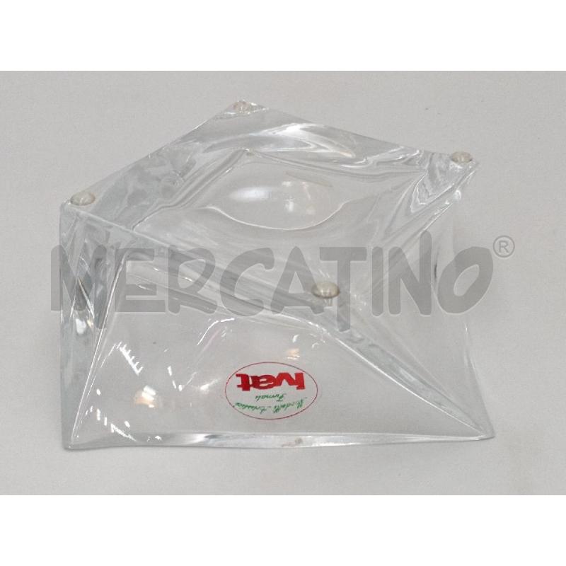 POSA CENERE CRISTALLO MOLATO IVAT FORMA FAZZOLETTO  | Mercatino dell'Usato Moncalieri bengasi 4
