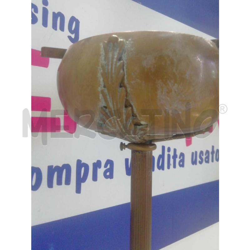 POSA CENERE PIANTANA RAME VINTAGE | Mercatino dell'Usato Moncalieri bengasi 5