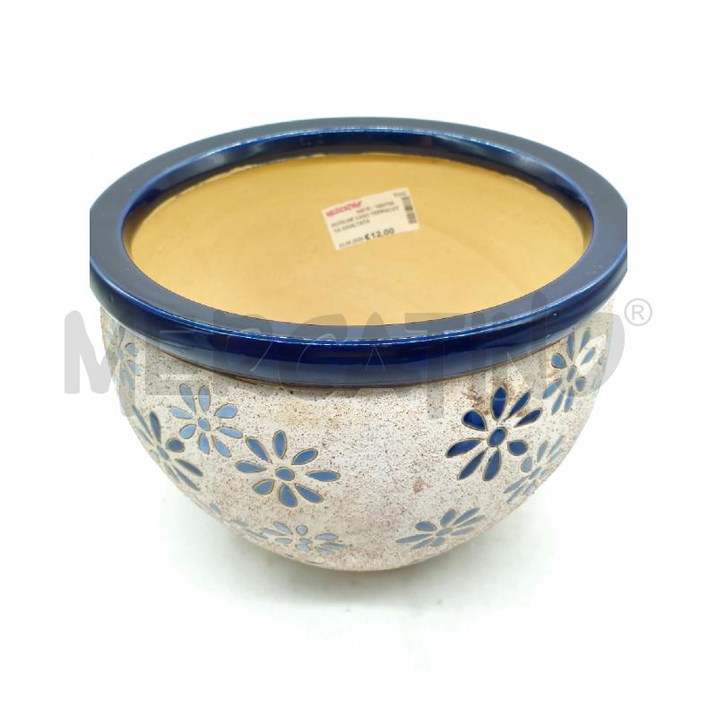 POTICHE VASO TERRACOTTA SMALTATA | Mercatino dell'Usato Moncalieri bengasi 1