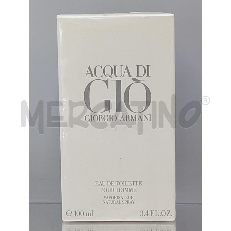 PROFUMO ACQUA DI GIO GIORGIO ARMANI 100ML | Mercatino dell'Usato Moncalieri bengasi 1