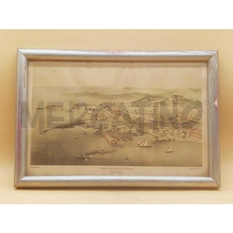 QUADRETTI BARI NAPOLI TOINO GENOVA CORNICE ARGENTO | Mercatino dell'Usato Moncalieri bengasi 3