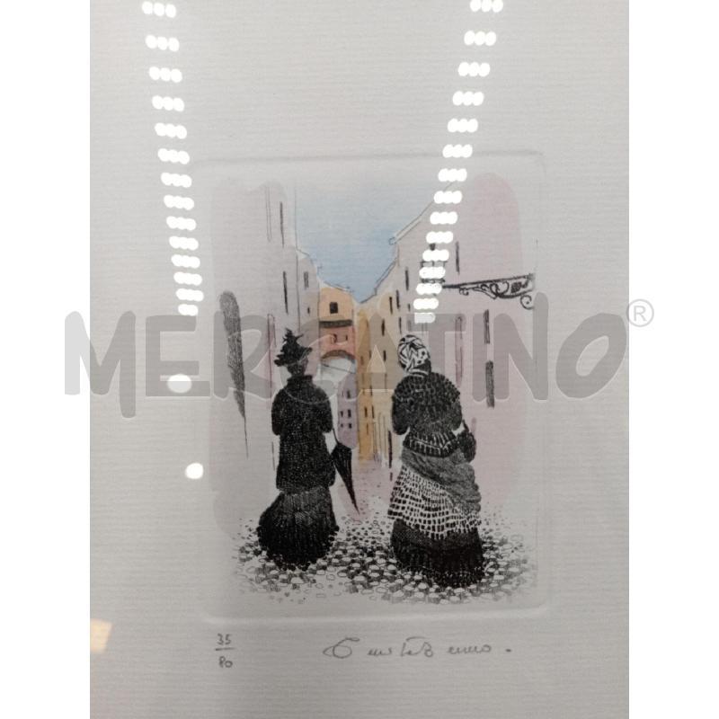 QUADRETTI COPPIA ACQUAFORTE? NUMERATA PERSONAGGI C/PALLONCINI  | Mercatino dell'Usato Moncalieri bengasi 2
