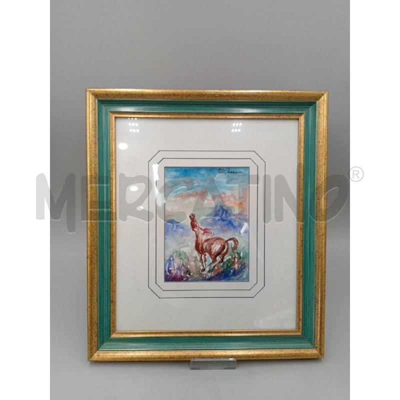 QUADRETTO FASANI 11 X 16 CAVALLO | Mercatino dell'Usato Moncalieri bengasi 1
