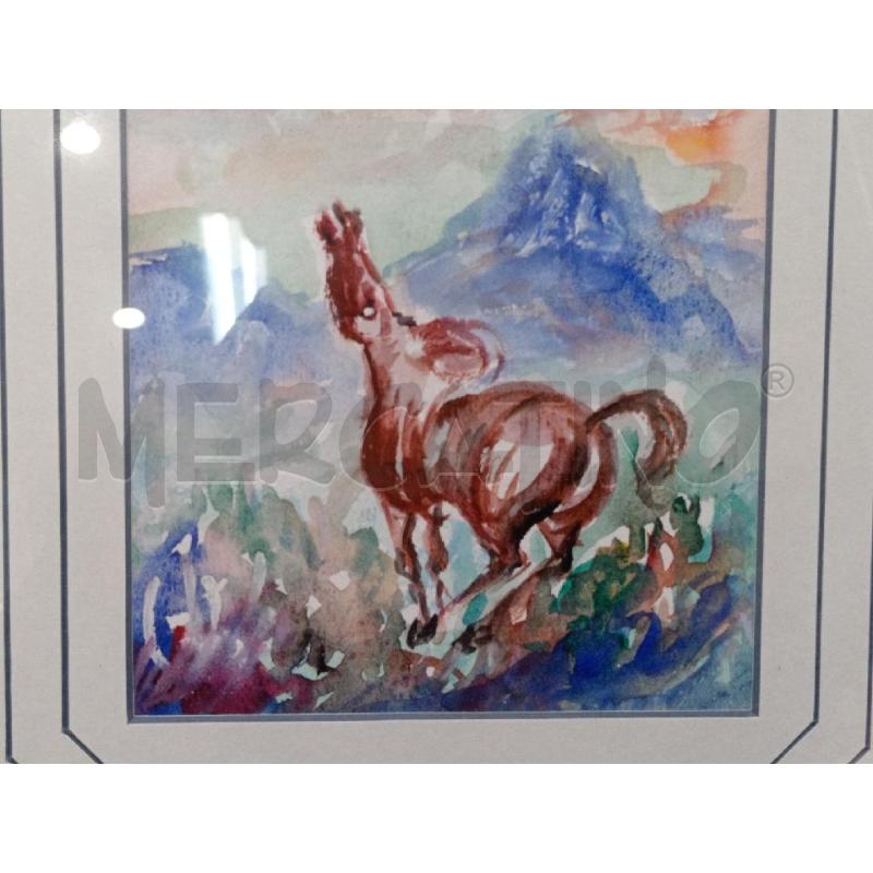 QUADRETTO FASANI 11 X 16 CAVALLO | Mercatino dell'Usato Moncalieri bengasi 3