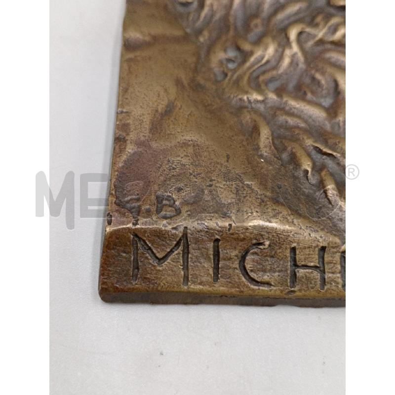 QUADRETTO SBALZO RIPRODUZIONE MICHELANGELO CM 19 X 12 | Mercatino dell'Usato Moncalieri bengasi 4