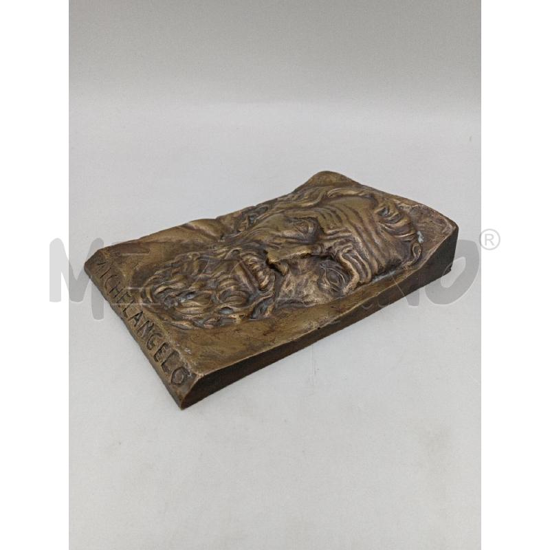 QUADRETTO SBALZO RIPRODUZIONE MICHELANGELO CM 19 X 12 | Mercatino dell'Usato Moncalieri bengasi 5