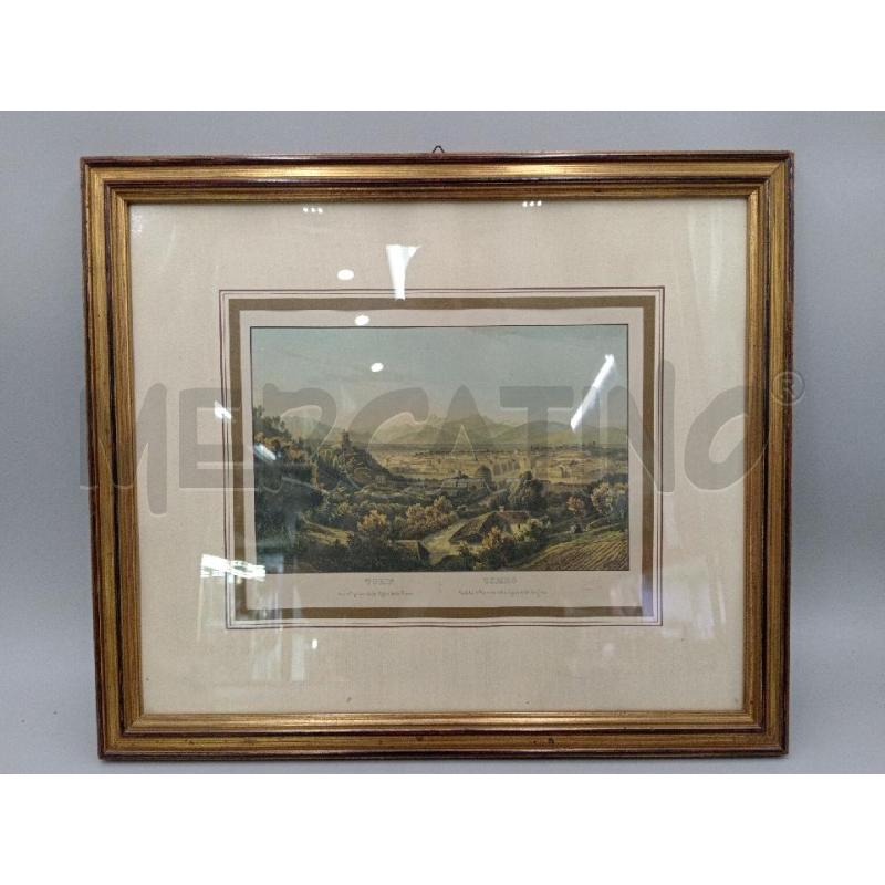QUADRETTO STAMPA TORINO 45X38 | Mercatino dell'Usato Moncalieri bengasi 1