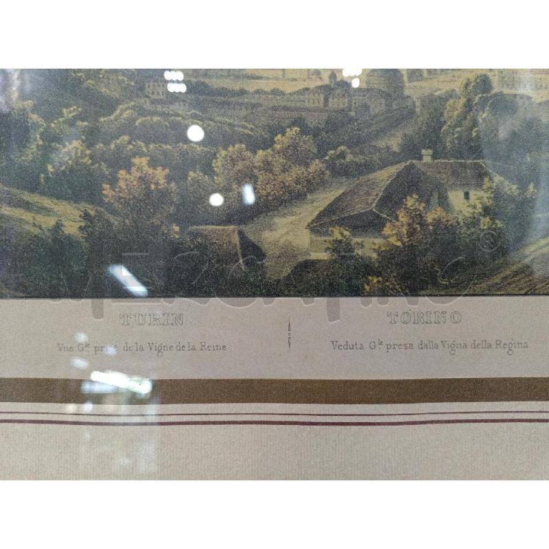 QUADRETTO STAMPA TORINO 45X38 | Mercatino dell'Usato Moncalieri bengasi 2