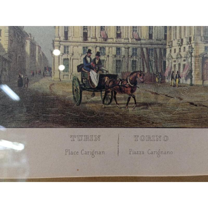 QUADRETTO STAMPA TORINO 45X38 | Mercatino dell'Usato Moncalieri bengasi 2