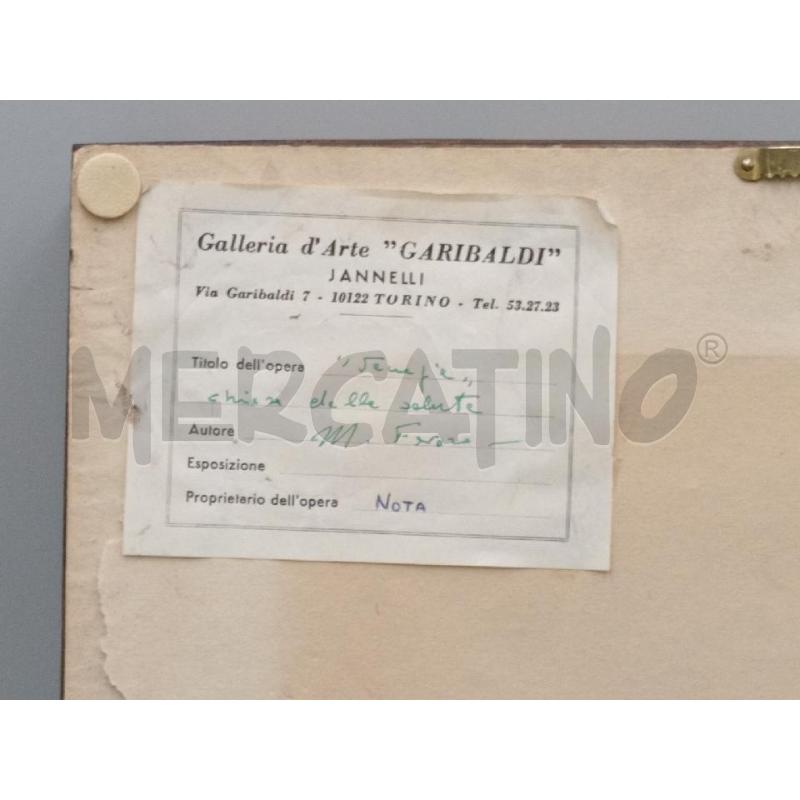 QUADRETTO VECCHIO TORINO ROTTO | Mercatino dell'Usato Moncalieri bengasi 5