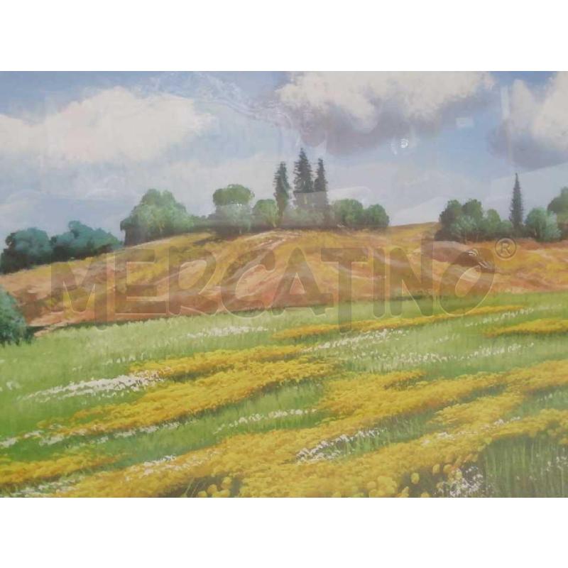 QUADRO 128 X 69 CAMPO IN FIORE  | Mercatino dell'Usato Moncalieri bengasi 3