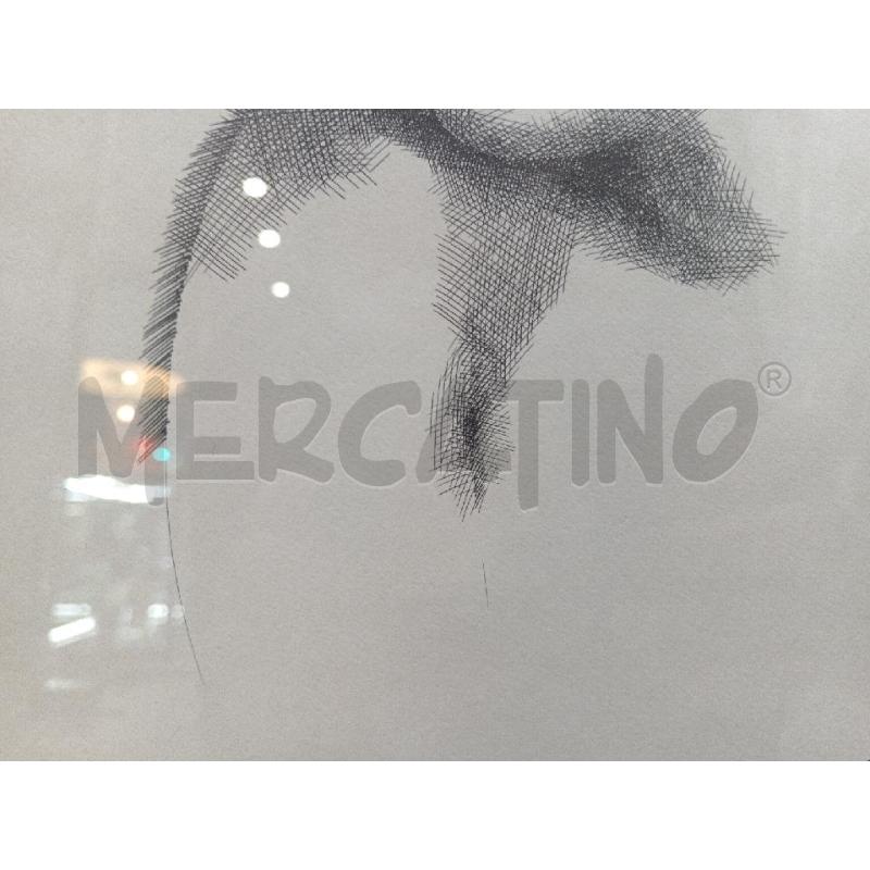 QUADRO ACQUAFORTE EMILIO GRECO 1972 | Mercatino dell'Usato Moncalieri bengasi 4
