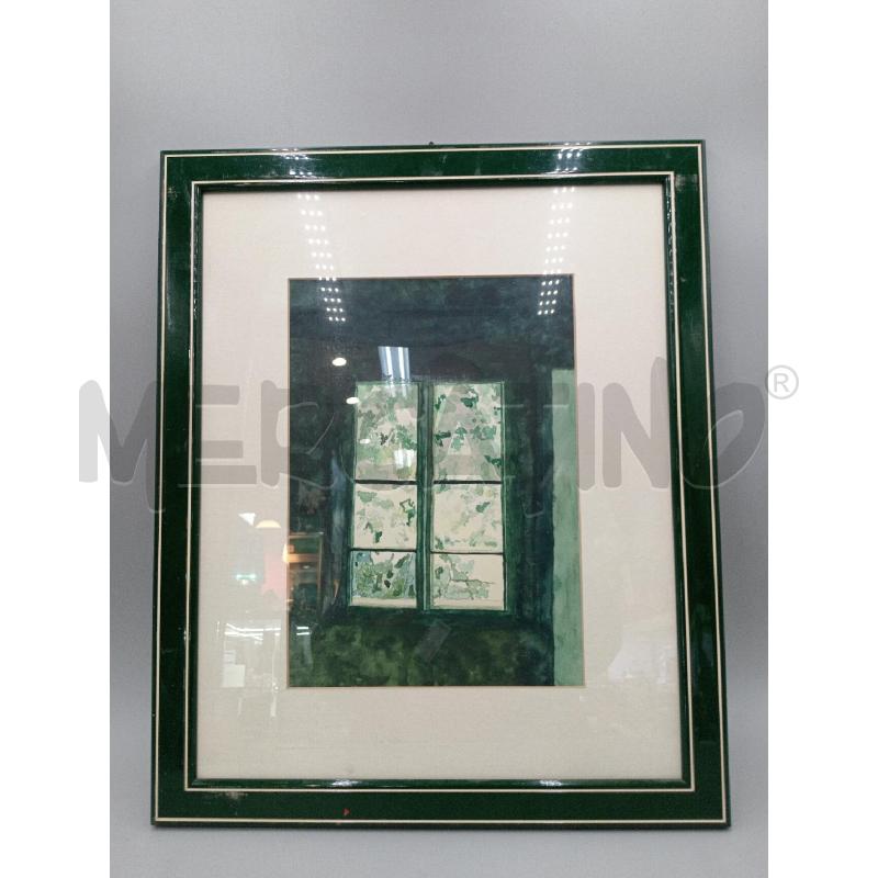 QUADRO ACQUERELLO CM 52 X 44 | Mercatino dell'Usato Moncalieri bengasi 1