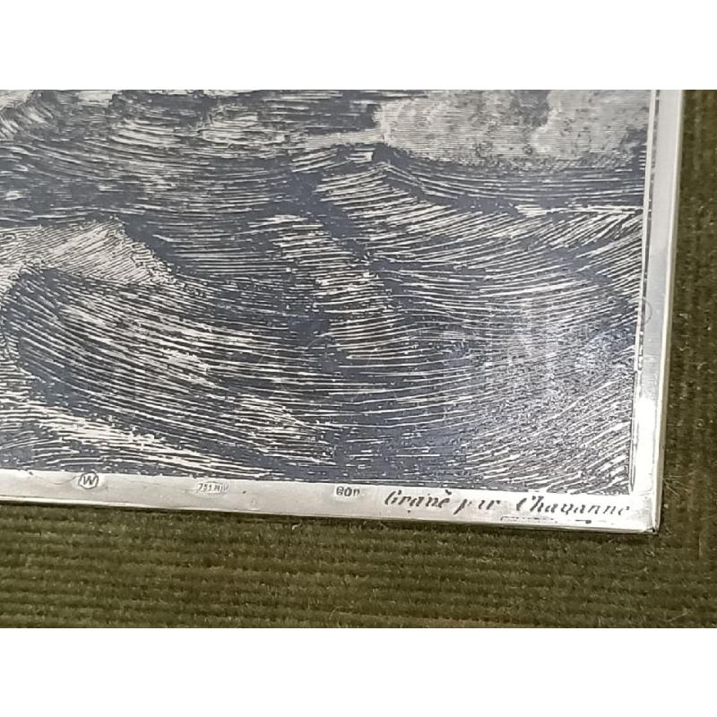 QUADRO ARGENTATO VELIERI 42X32 | Mercatino dell'Usato Moncalieri bengasi 4