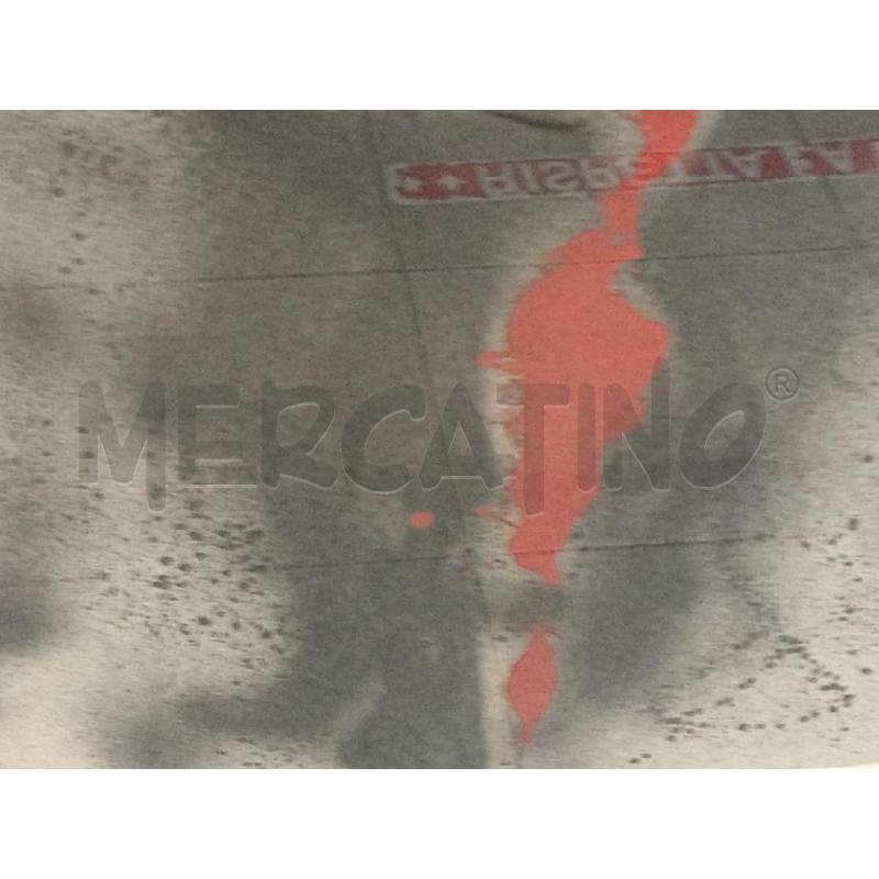 QUADRO ASTRATTO MATERICO C/PERSONAGGIO ROSSO CENTRALE  | Mercatino dell'Usato Moncalieri bengasi 3