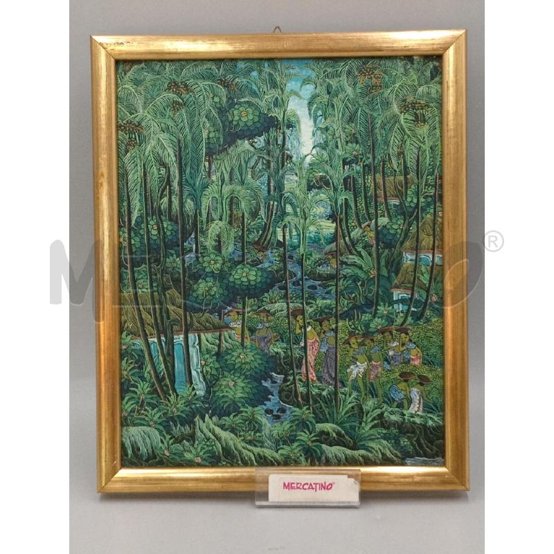 QUADRO BALI DIPINTO | Mercatino dell'Usato Moncalieri bengasi 1