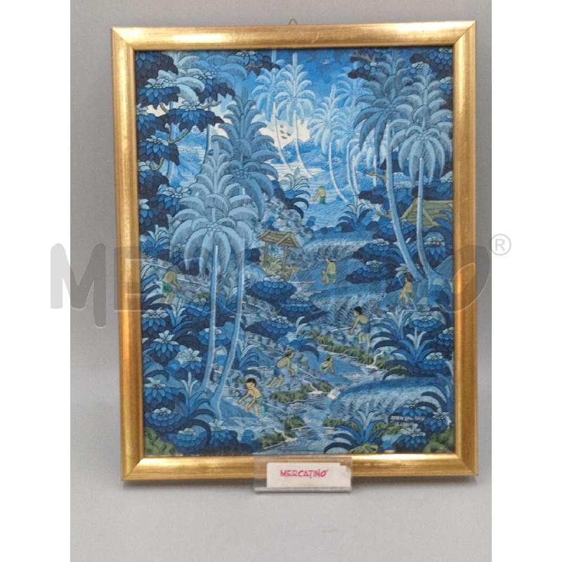 QUADRO BALI FIRMATA | Mercatino dell'Usato Moncalieri bengasi 1